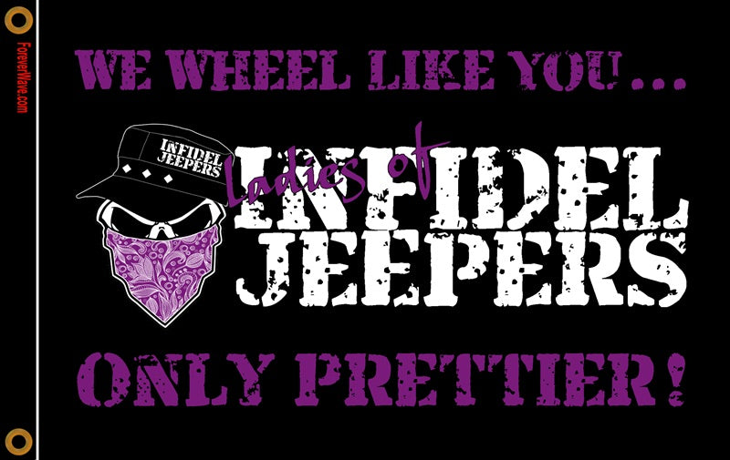 Ladies of IJ Flags 3x5' Foot
