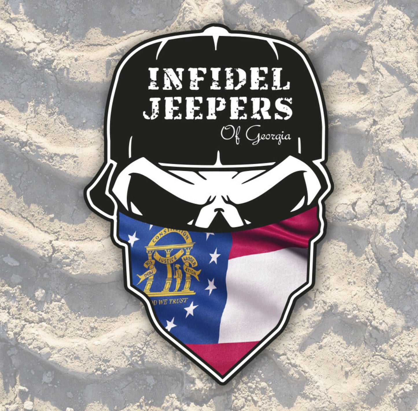 IJ CHAPTER DECALS (4”H x 2.5”W)