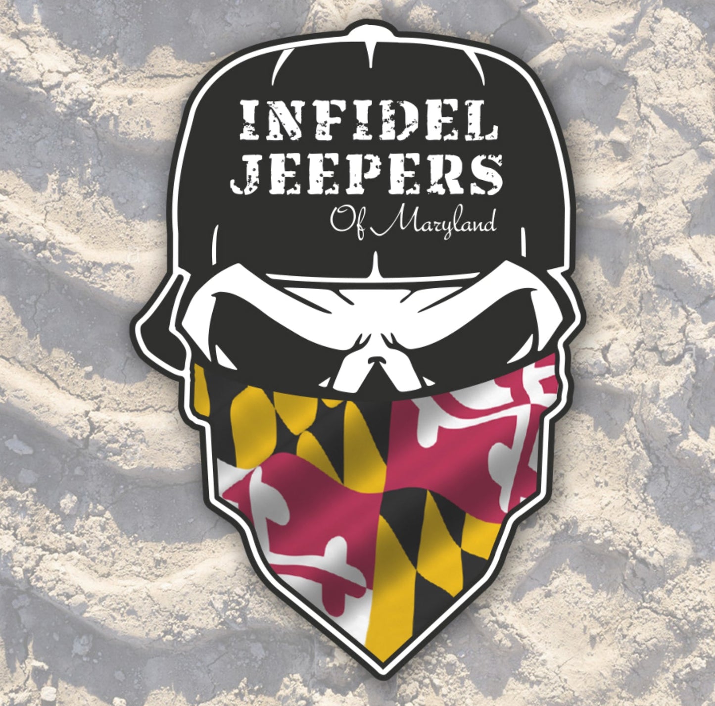 IJ CHAPTER DECALS (4”H x 2.5”W)