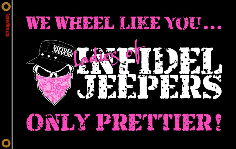 Ladies of IJ Flags 3x5' Foot