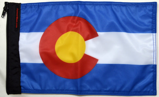 State Flag Colorado Forever Wave 12”x18”