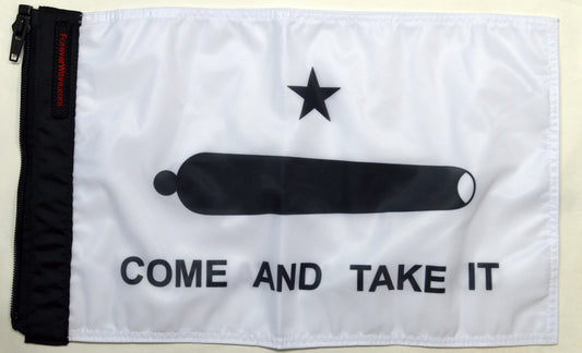 Gonzales Flag Forever Wave 12”x18”
