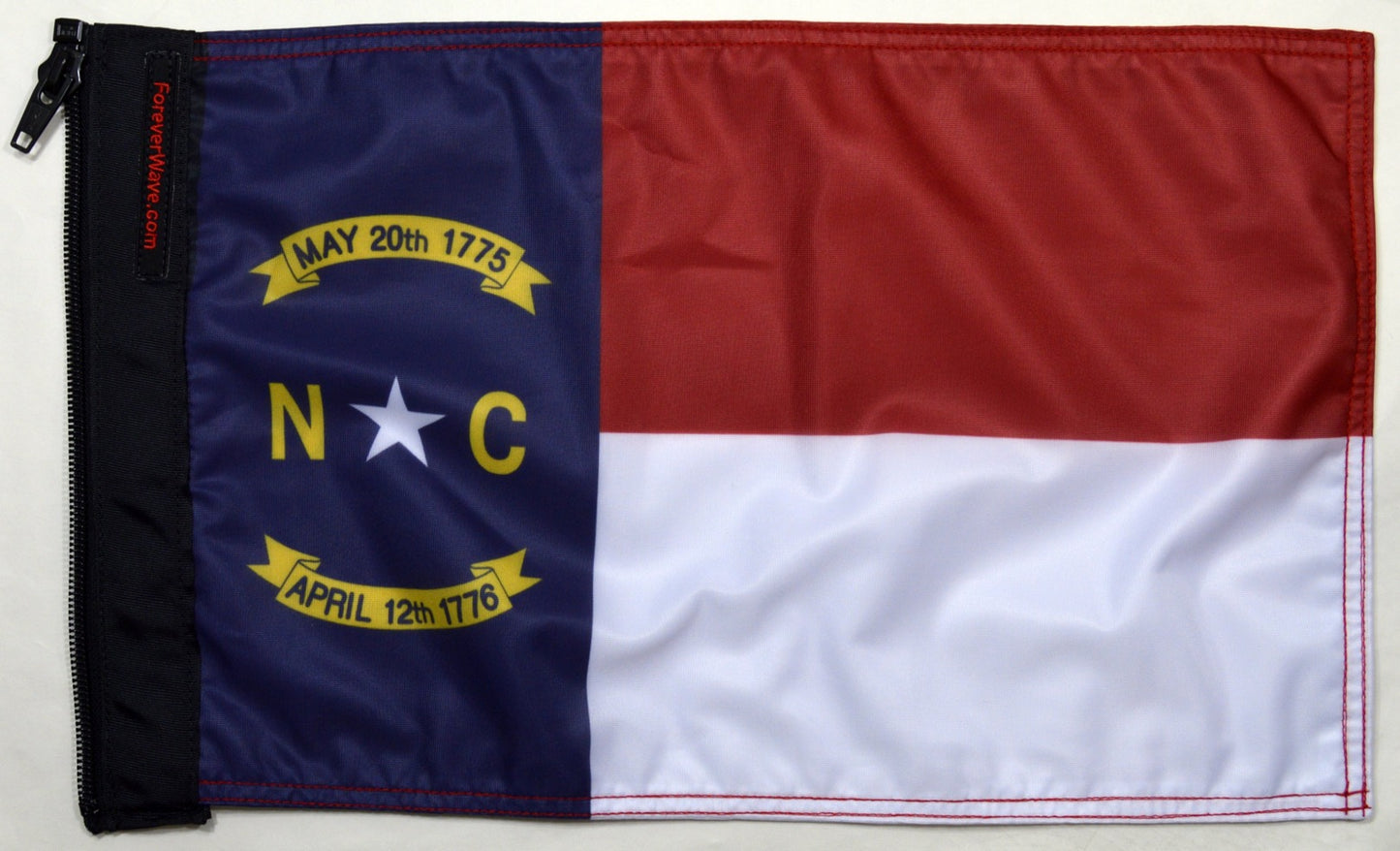 State Flag North Carolina Forever Wave 12”x18”