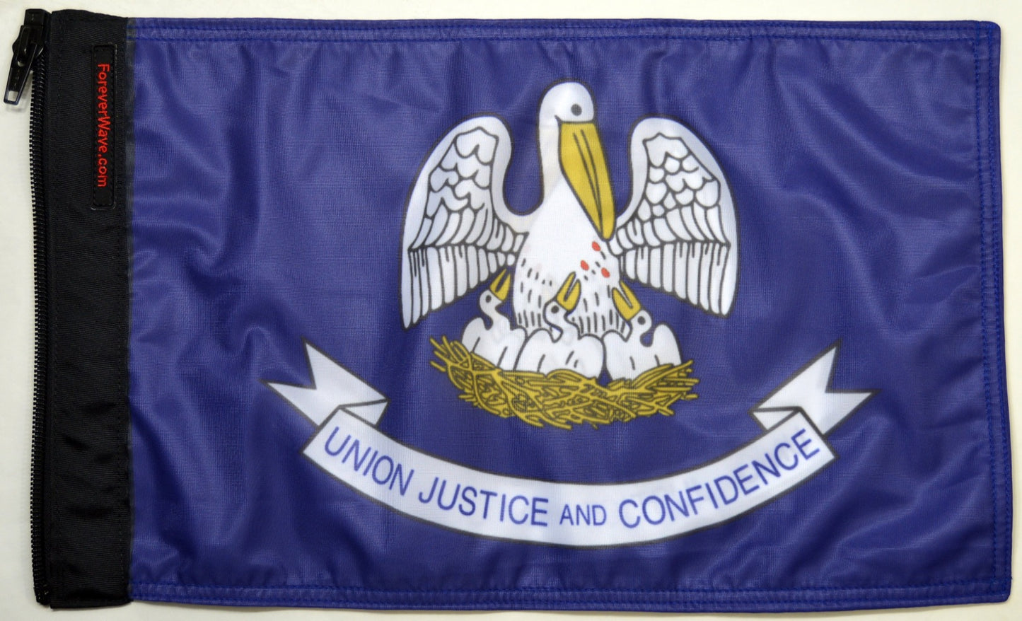 State Flag Louisiana Forever Wave 12”x18”