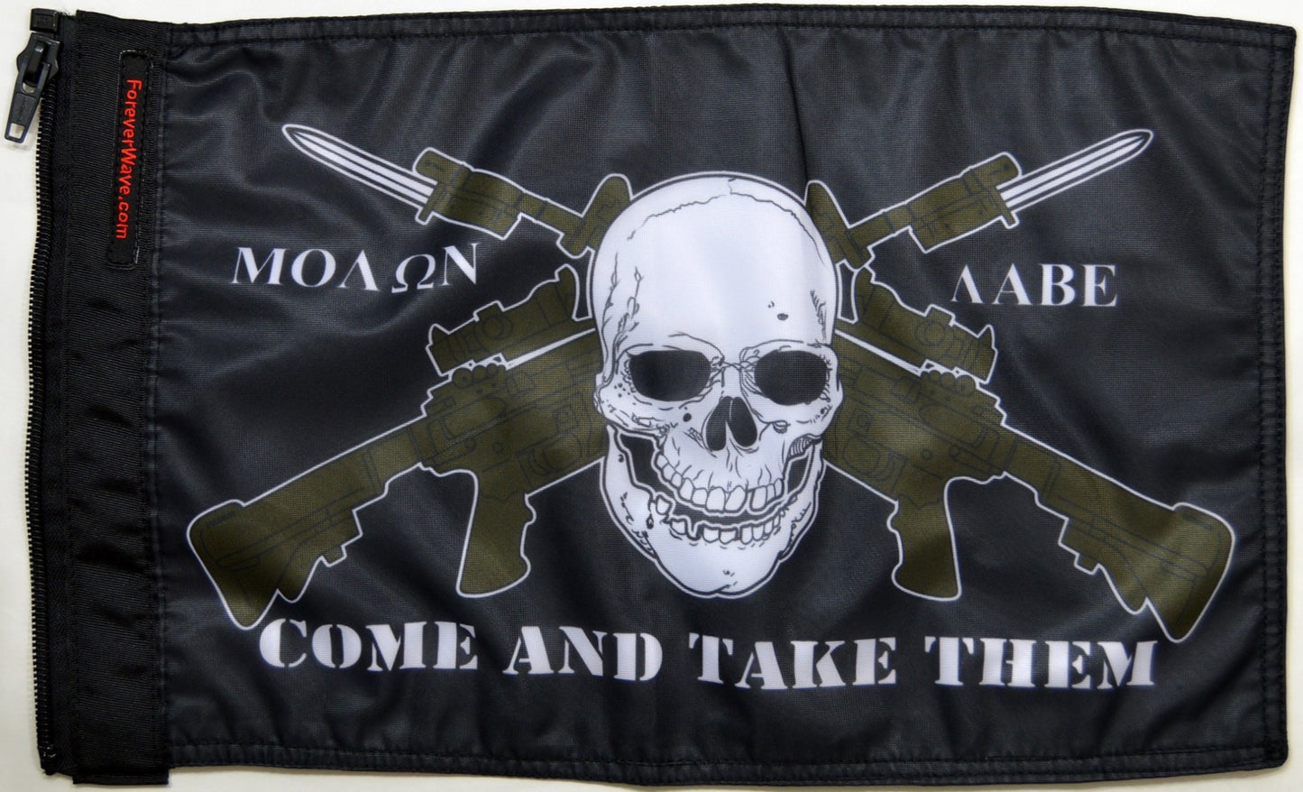 Molan Labe Flag Forever Wave 12”x18”