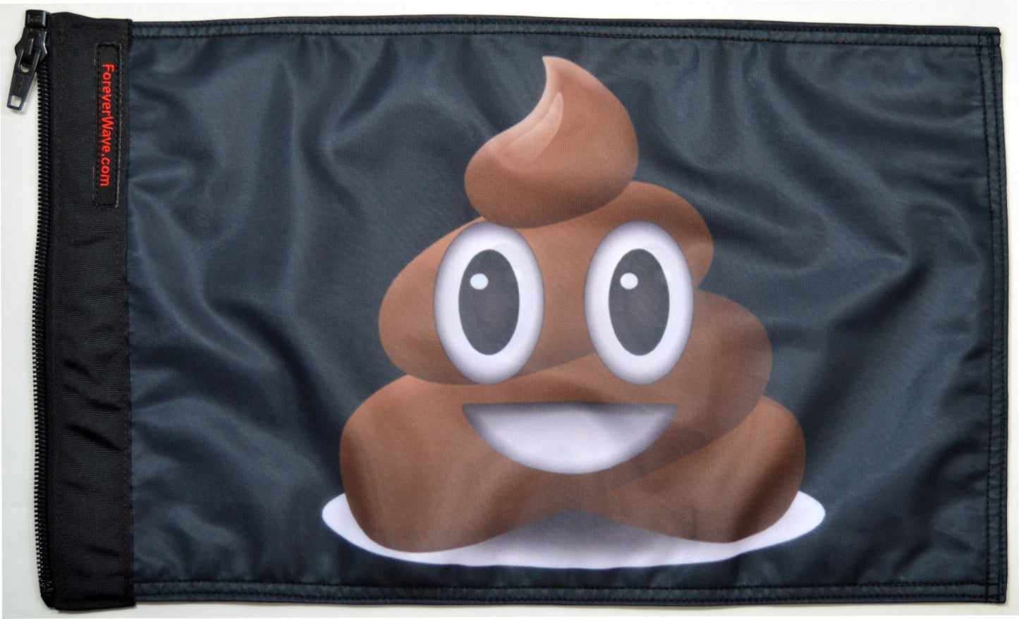 Emoji Poop Flag Forever Wave 12”x18”