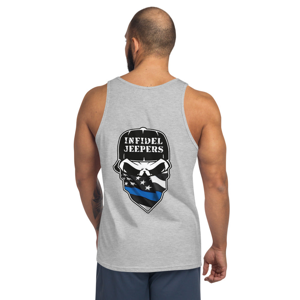 IJ Blue Line Unisex Tank Top