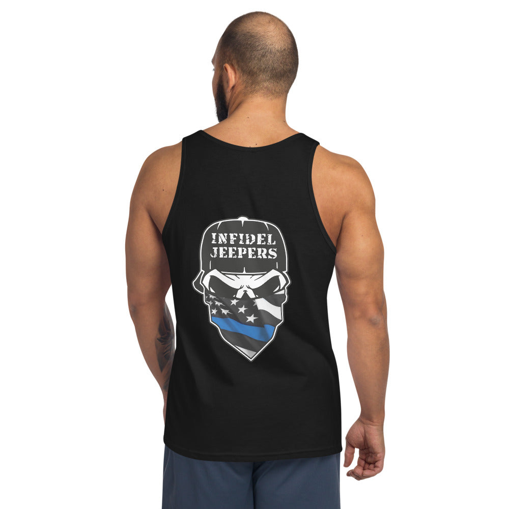 IJ Blue Line Unisex Tank Top