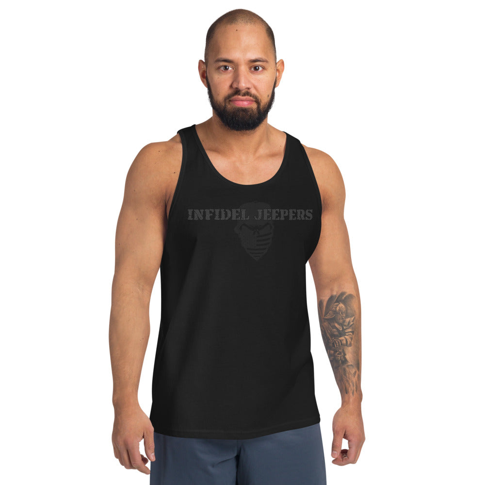 IJ Blue Line Unisex Tank Top