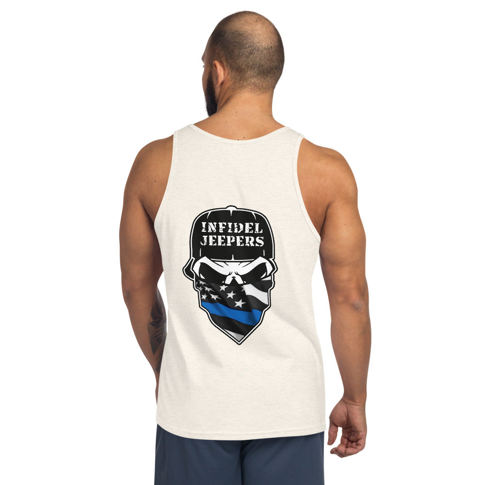 IJ Blue Line Unisex Tank Top