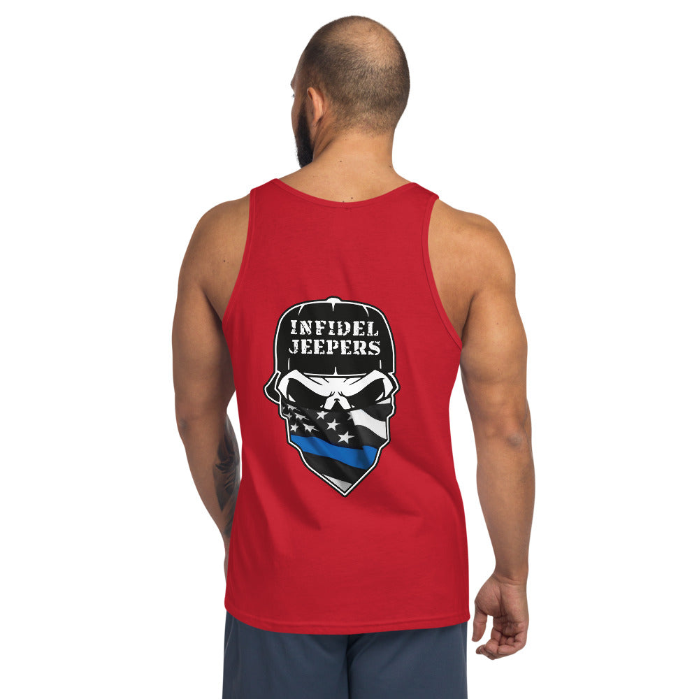 IJ Blue Line Unisex Tank Top