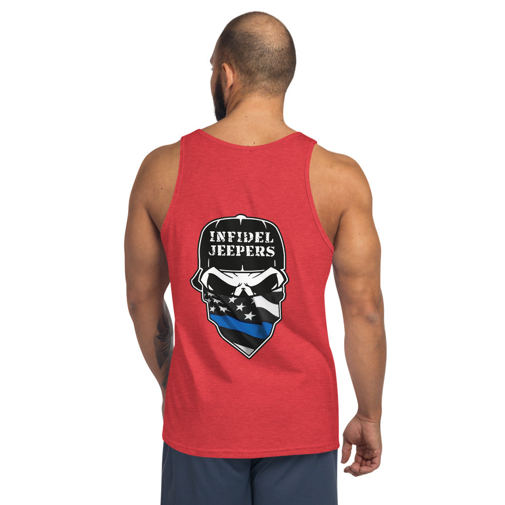 IJ Blue Line Unisex Tank Top