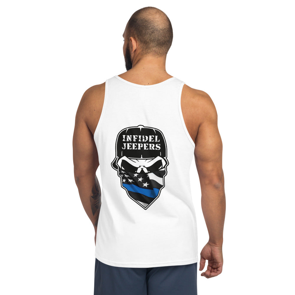 IJ Blue Line Unisex Tank Top