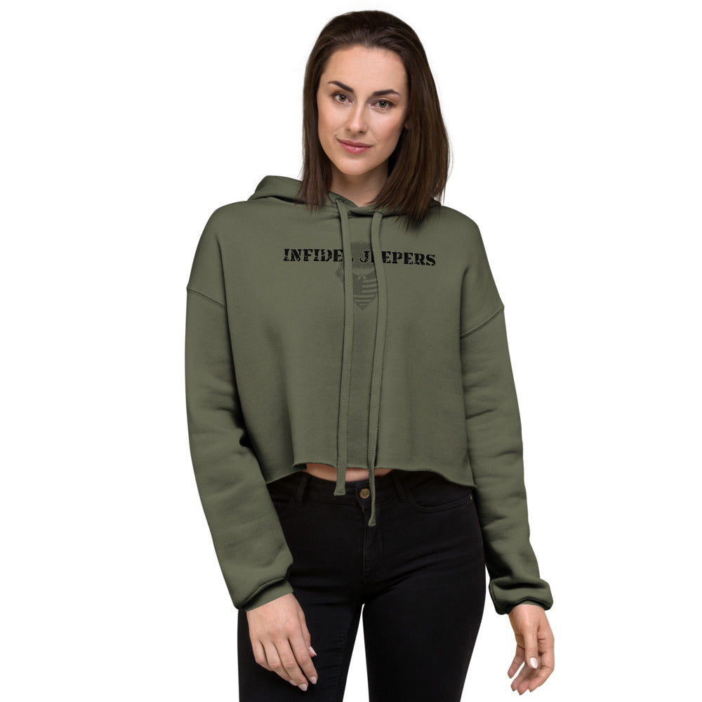 IJ Ladies Crop Hoodie
