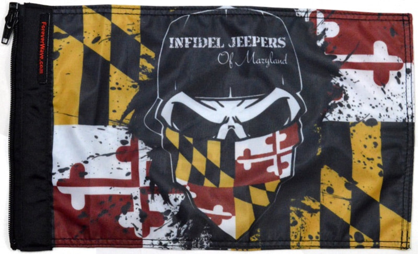 IJ of Maryland Flags Forever Wave 12”x18”