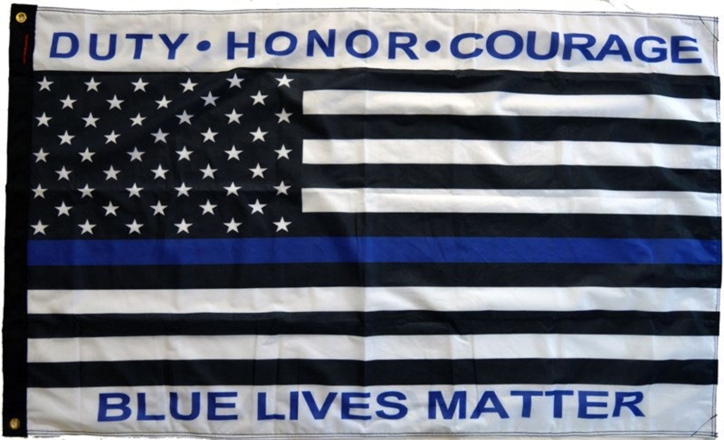 Blue Lives Matter Flag 3’x5’