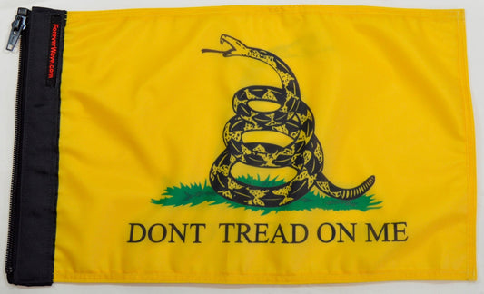 Gadsden Flag Forever Wave 12”x18”