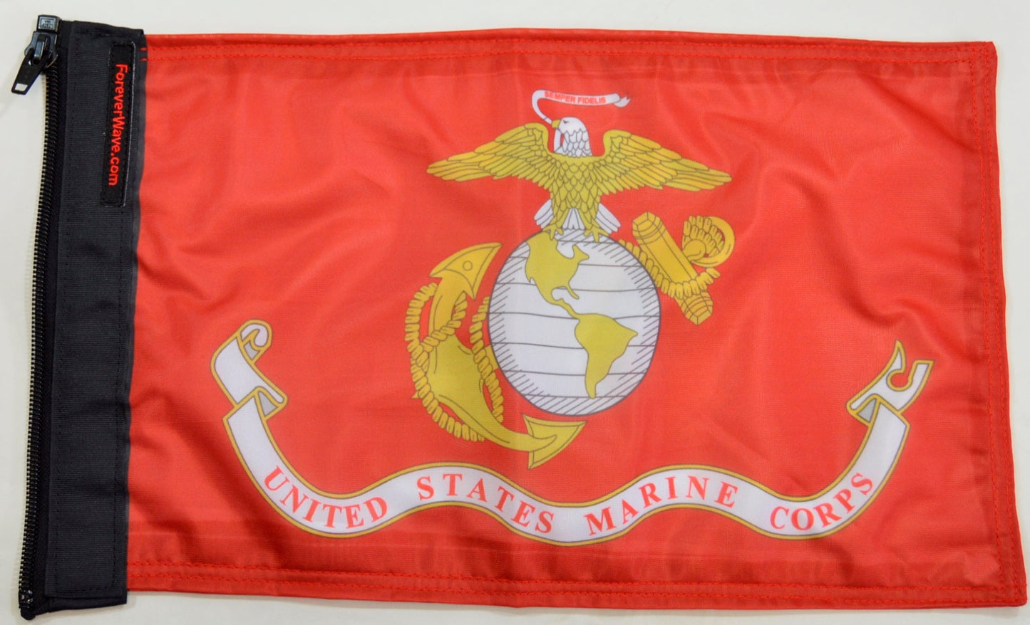 Marines Flag Forever Wave 12”x18”