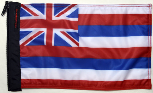 State Flag Hawaii Forever Wave 12”x18”