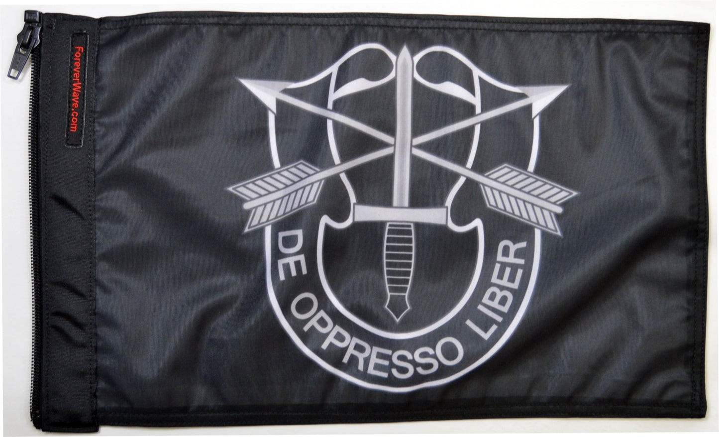 Special Forces Flag Forever Wave 12”x18”