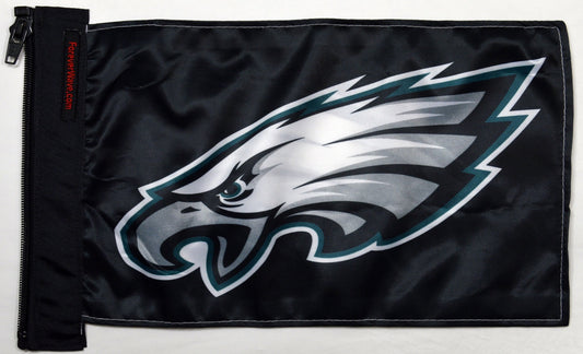 Philadelphia Eagles Flag Forever Wave 12”x18”