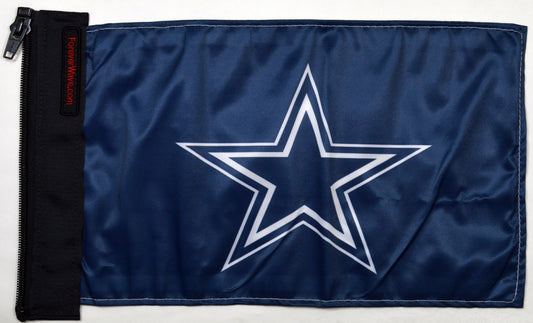 Dallas Cowboys Flag Forever Wave 12”x18”