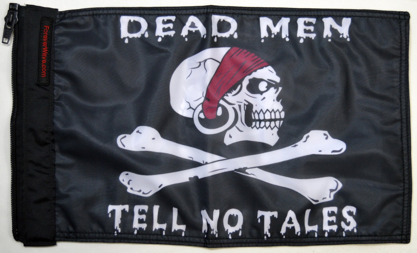 Dead Men Tell No Tales Flag Forever Wave 12”x18”