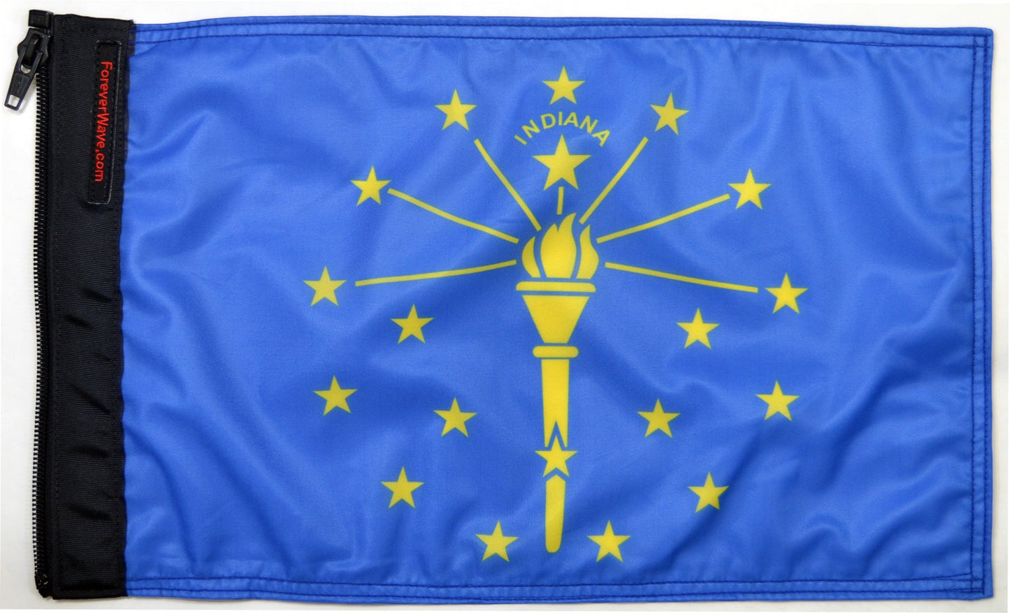State Flag Indiana Forever Wave 12”x18”