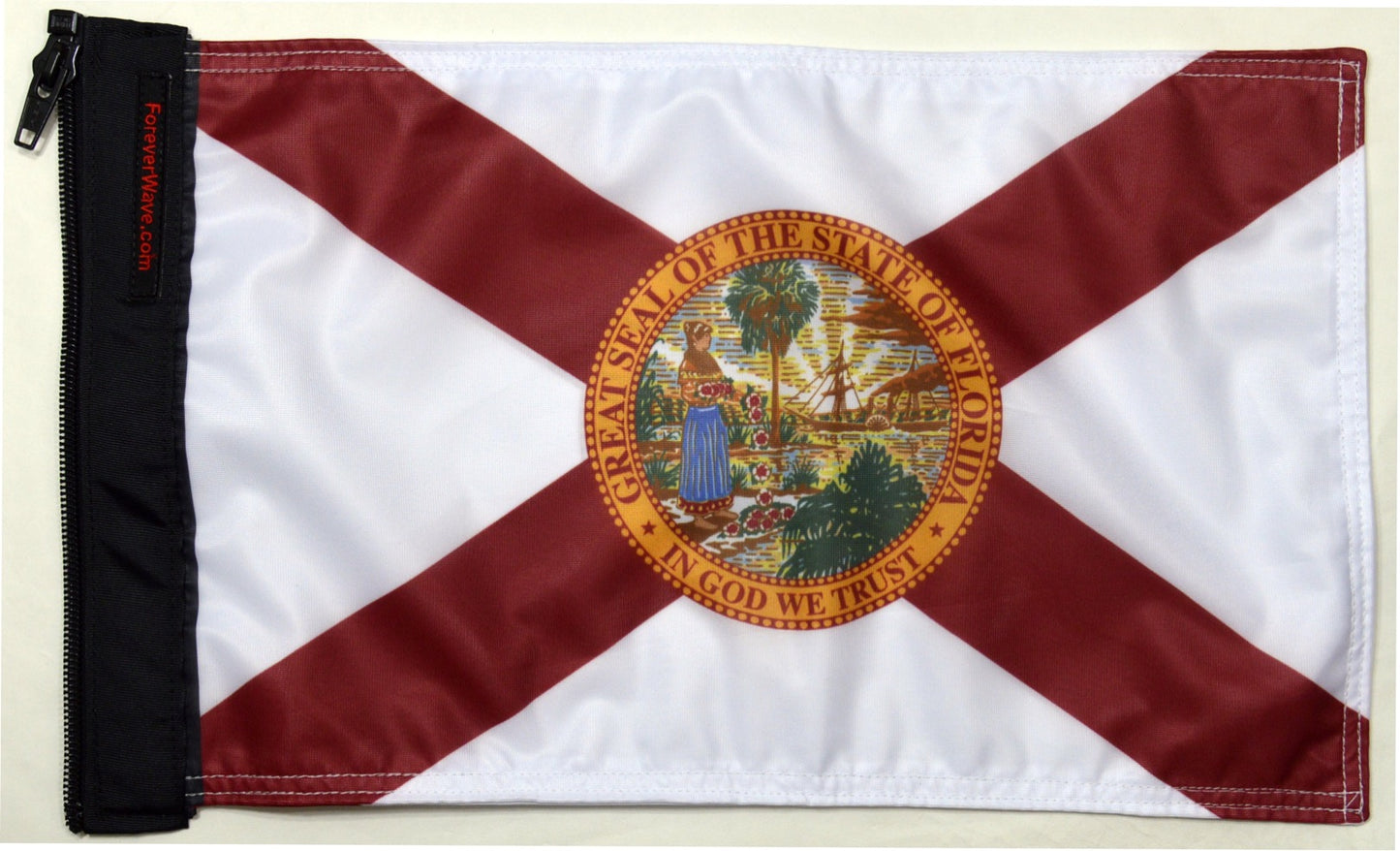 State Flag Florida Forever Wave 12”x18”