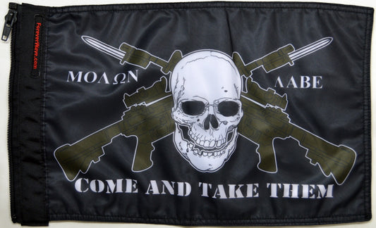 Molan Labe Flag Forever Wave 12”x18”