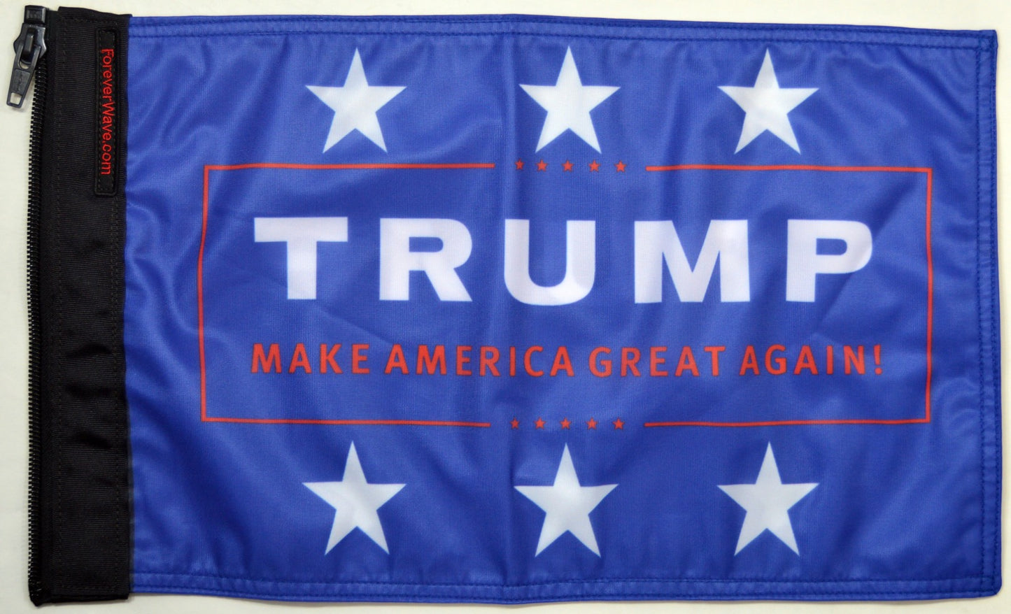 Donald Trump Flag Forever Wave 12”x18”
