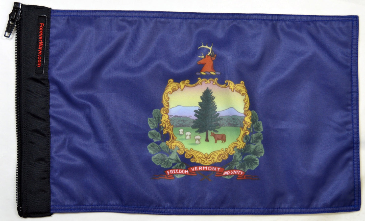 State Flag Vermont Forever Wave 12”x18”