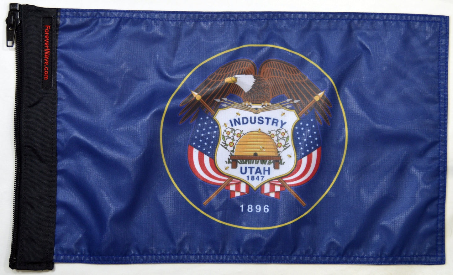 State Flag Utah Forever Wave 12”x18”