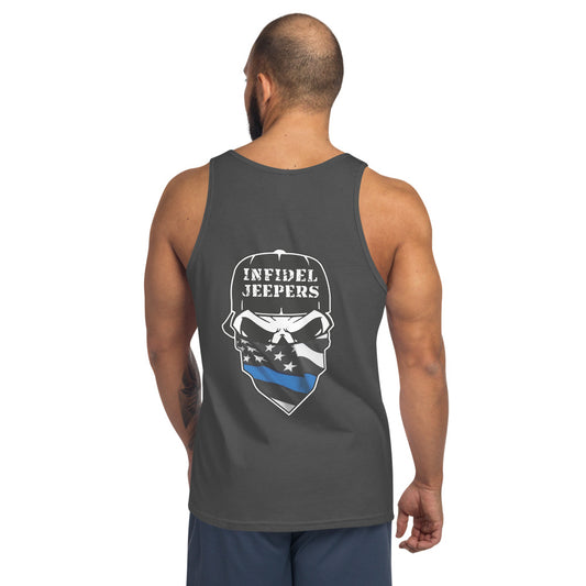 IJ Blue Line Unisex Tank Top