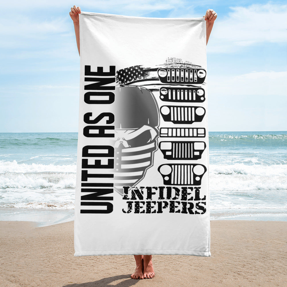American Beach Holiday Sublimation Towels