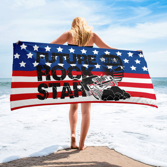 IJ Rock Star Beach Towel